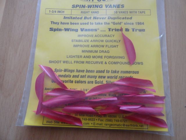 28 Spin-Wing Vanes
